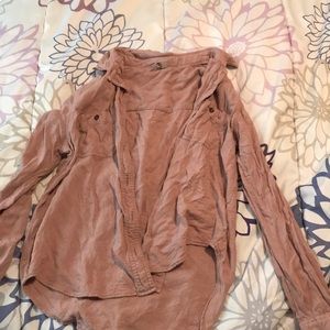 Iight pink-kind of a dull colored flannel